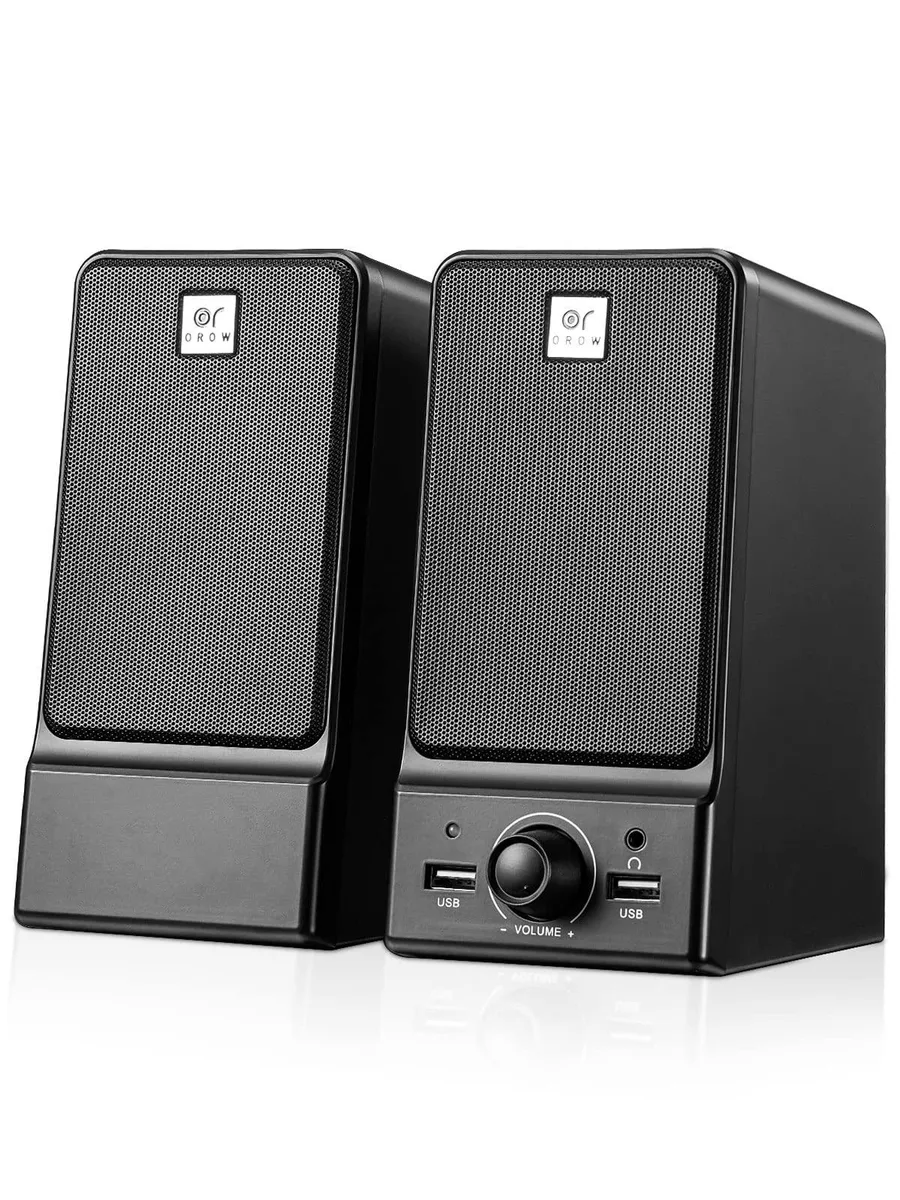 Compact black plastic subwoofer cube 120×120×25 mm with 6.5" driver