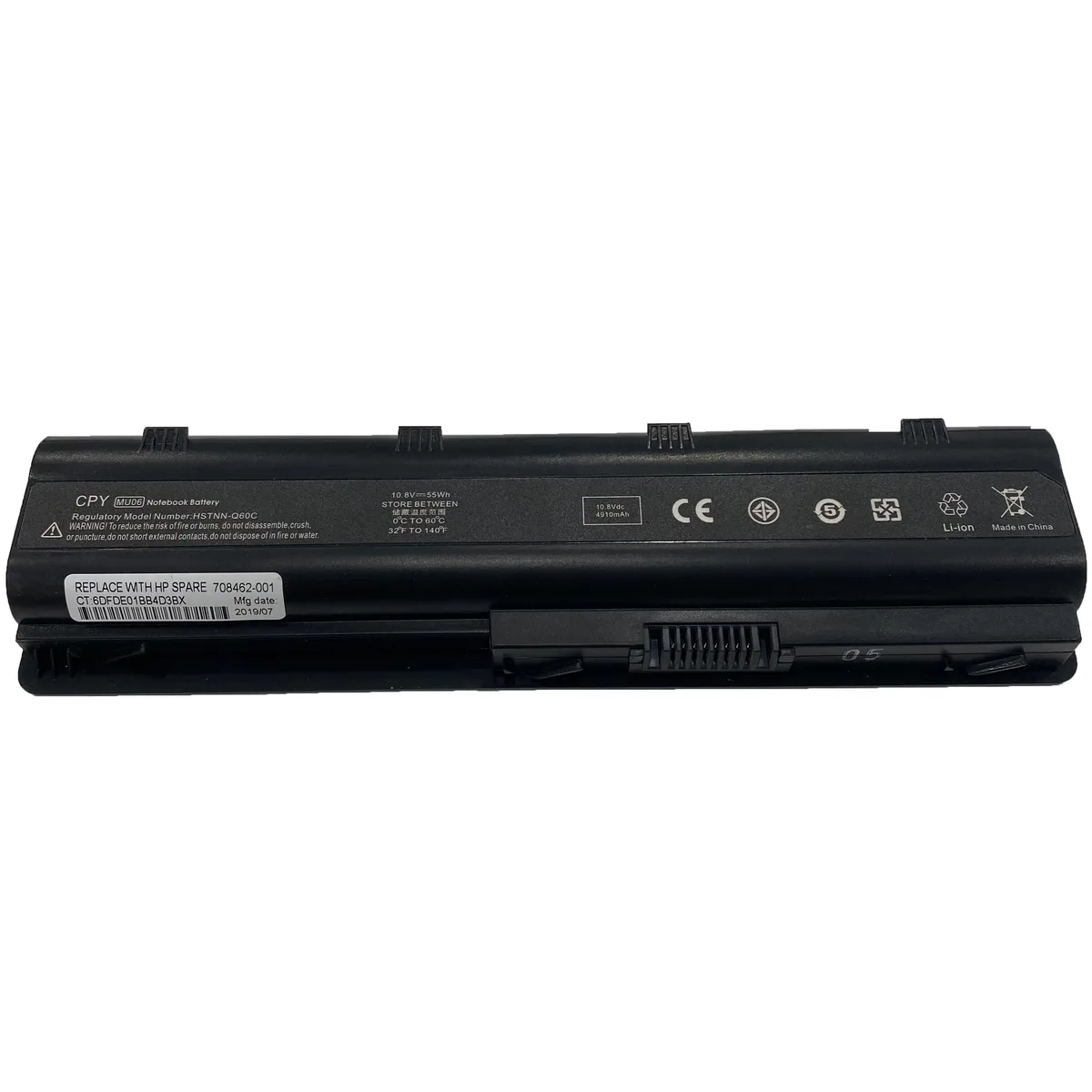 CPY CPY CQ42 laptop battery 10.8V 47Wh 4-cell black — product photo