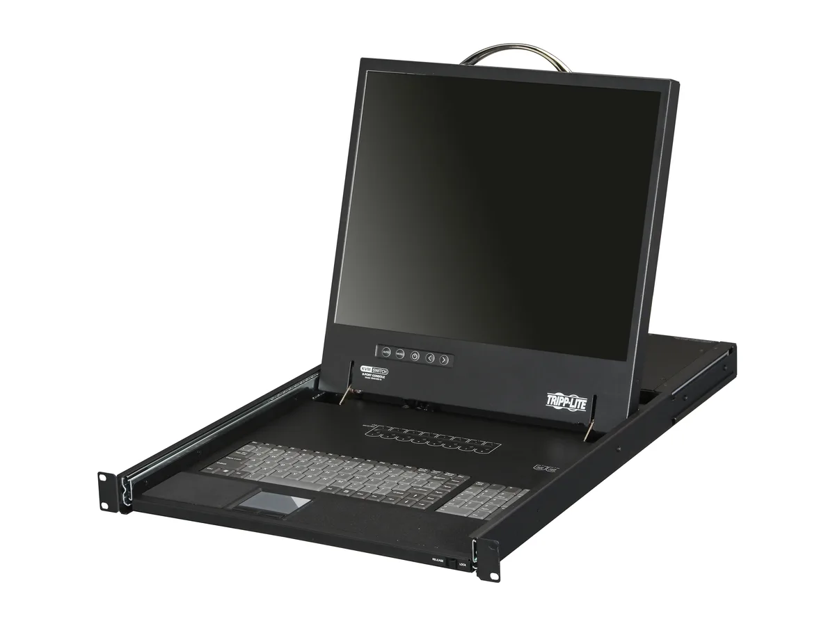Tripp Lite Tripp Lite B040-008-19 8-Port KVM Switch with 19" LCD — product photo
