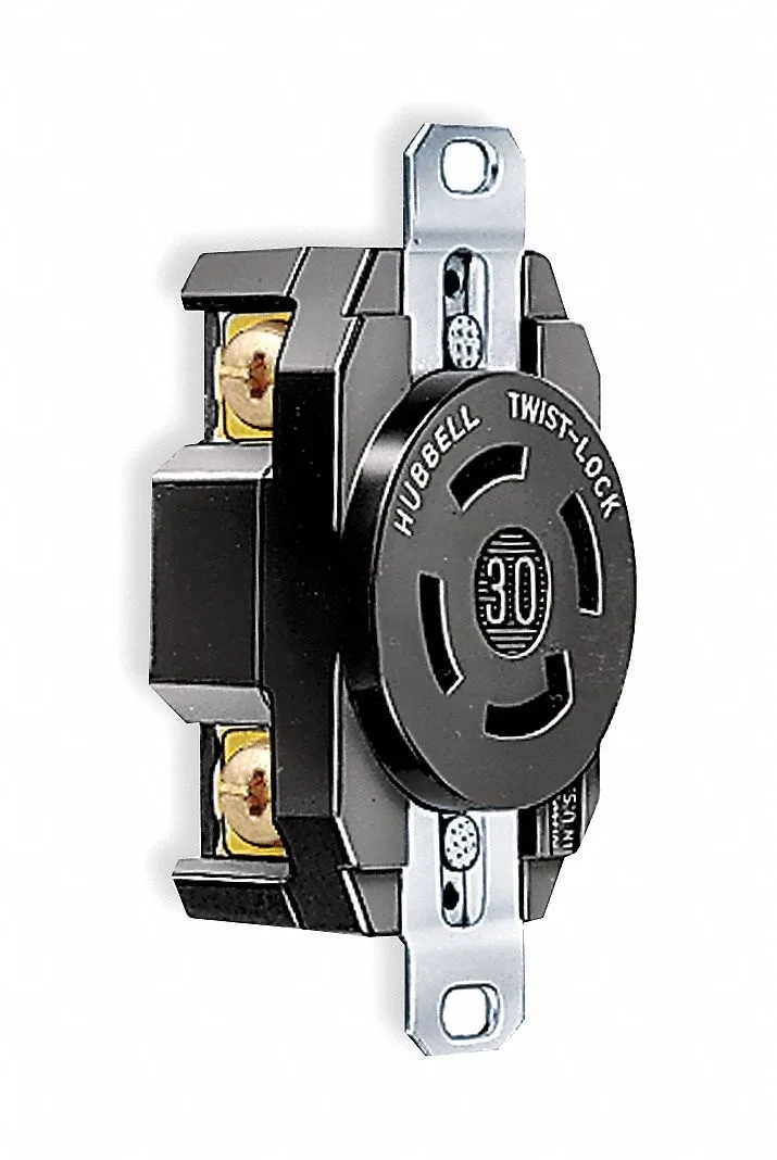 Hubbell Incorporated Hubbell Wiring Device-Kellems HBL3430 30 A 4 Pole 4 Wire Locking Receptacle — product photo