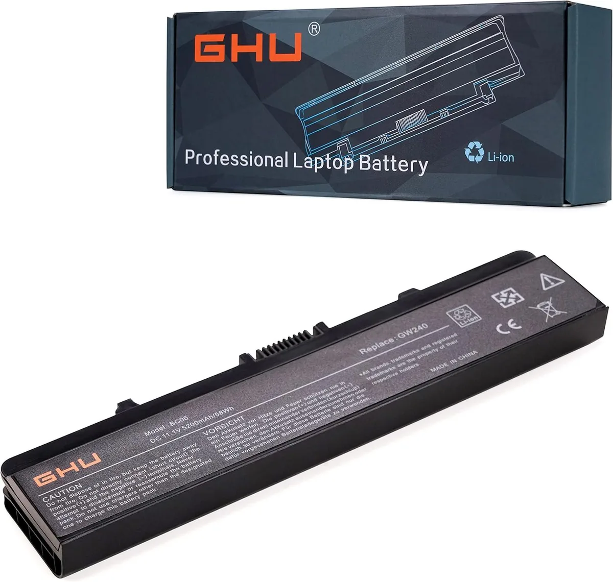 FOCUSTEC FOCUSTEC pp29L 58 Wh 11.1 V 5200 mAh laptop battery — product photo