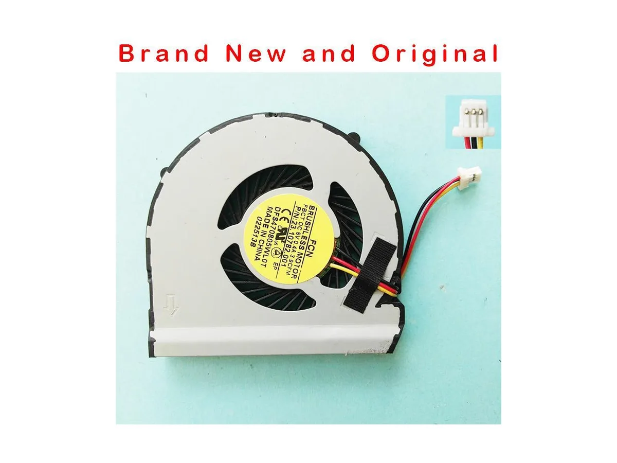 Fans Fans CPU Cooling Fan Cooler for Dell Inspiron 14Z 5423 P35G DFS470805WL0T FBCT 23.10656.001 — product photo