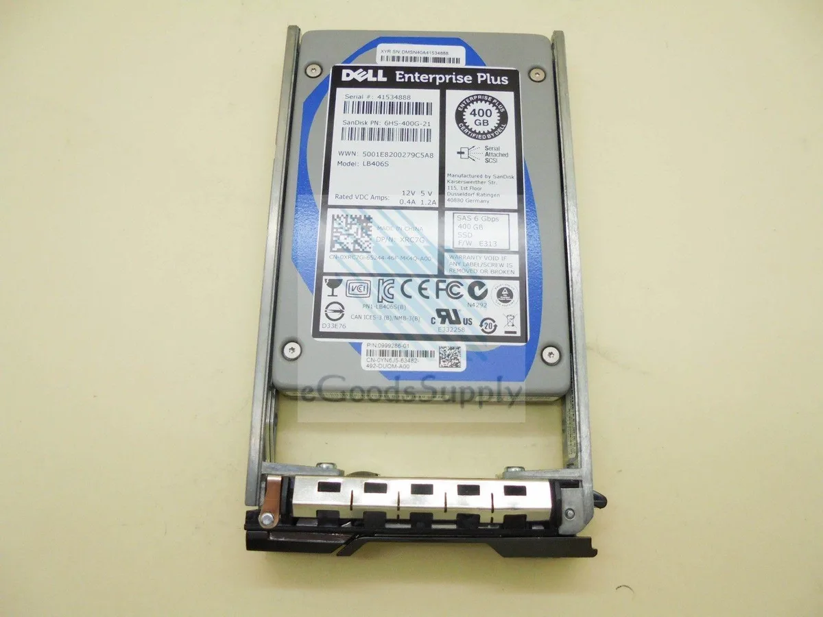DELL DELL LB406S 400GB 2.5" SAS internal hard drive — product photo