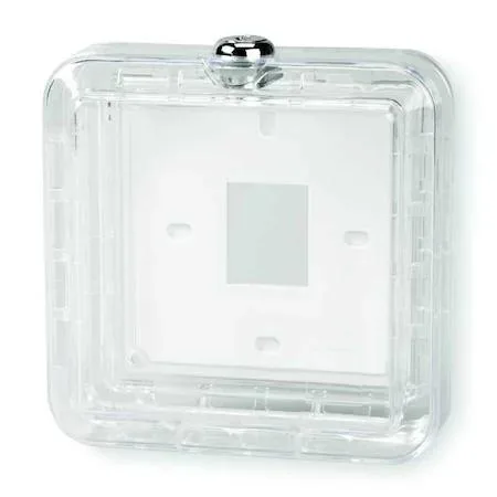 Value Brand Value Brand Universal Thermostat Guard Off-White Plastic 4E644 — product photo