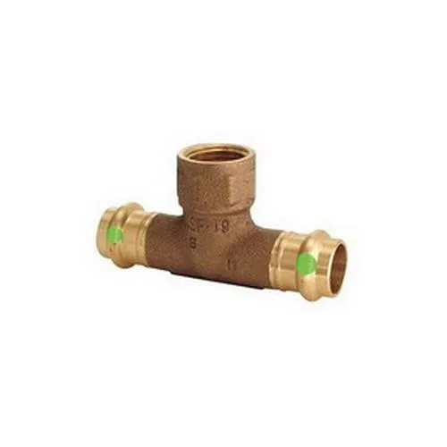 Viega Viega ProPress 2917.2ZL Bronze Tee 1-1/2 x 1-1/2 x 3/4 — product photo