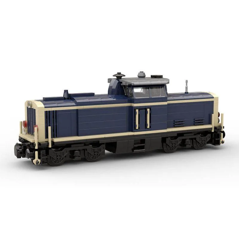 ZITIANYOUBUILD ZITIANYOUBUILD MOC-191639 German Freight Train Building Blocks Set 635PCS — product photo