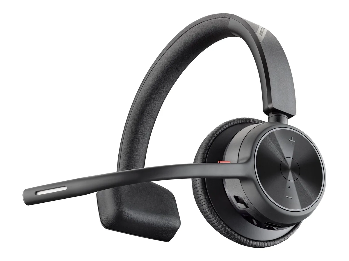 HP HP Voyager 4310 Mono Headset 77Y96AA with Charge Stand — product photo