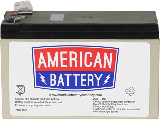 American Battery Company American Battery Company RBC2 12V 7Ah UPS Replacement Battery — product photo
