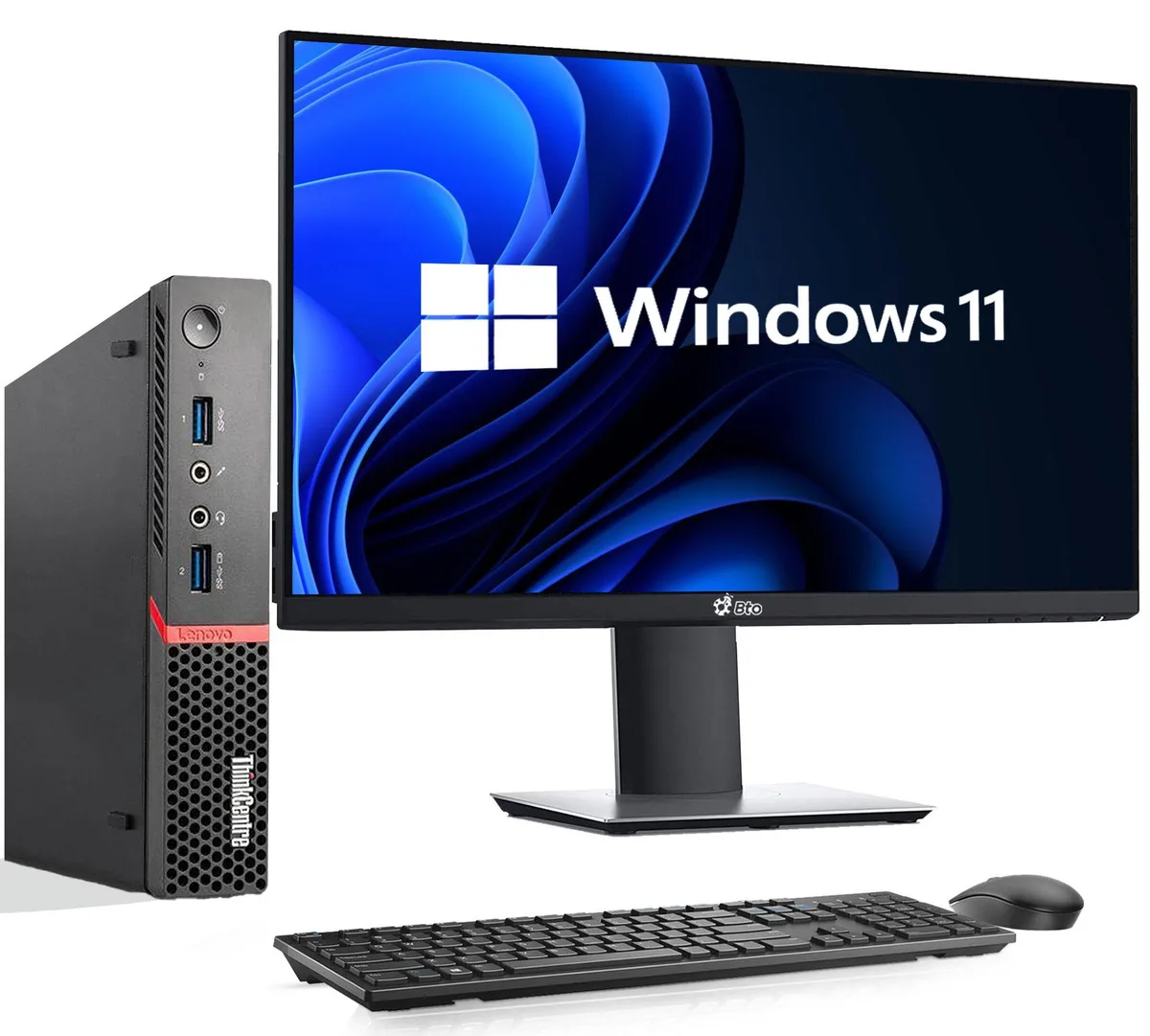 Lenovo Lenovo ThinkCentre Mini i7-6700T 32GB 512GB 22" Win11 Pro — product photo