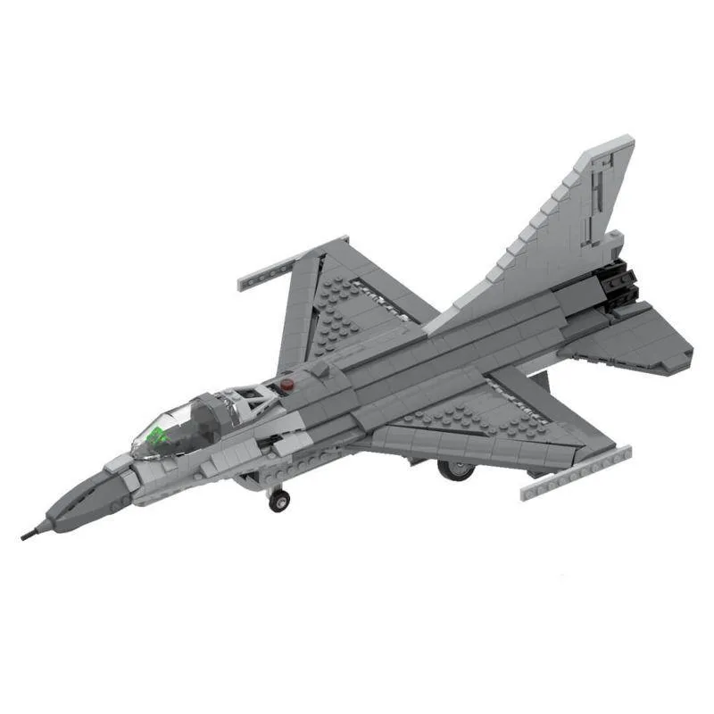 ZITIANYOUBUILD ZITIANYOUBUILD MOC-45041 F-16 Fighting Falcon 856 Parts Educational Building Set — product photo