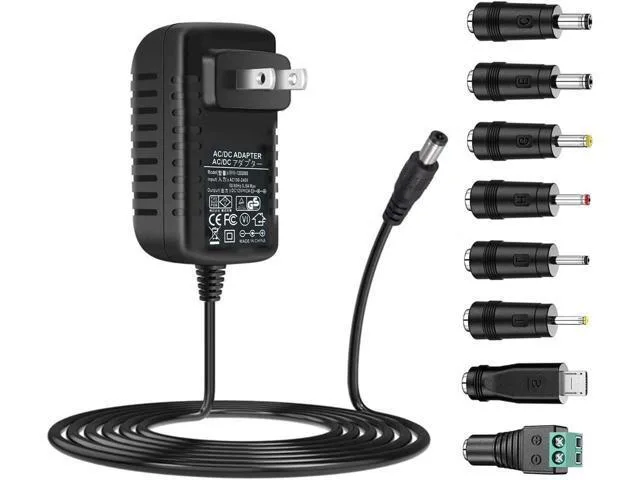 ORVIX ORVIX 9V 2A 18W Power Adapter 5.5x2.1mm 8 Tips — product photo