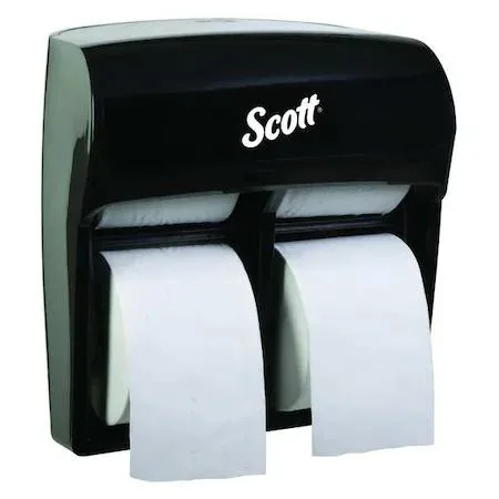 Kimberly-Clark Professional Kimberly-Clark Professional 44518 Industrial Toilet Paper Dispenser 4 Rolls Black — product photo