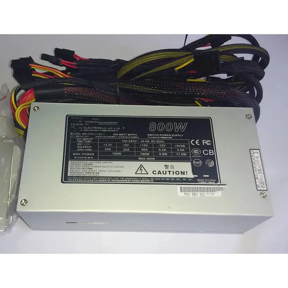 KHACHIMO KHACHIMO ENH-2180 2U 800W power supply — product photo