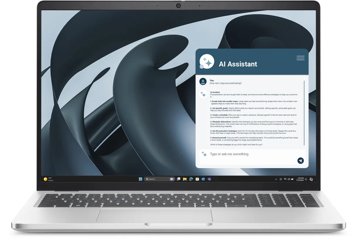 DELL DELL N5T4V Pro 16 Plus Laptop Ryzen 5 PRO 230 16GB 512GB 16 — product photo