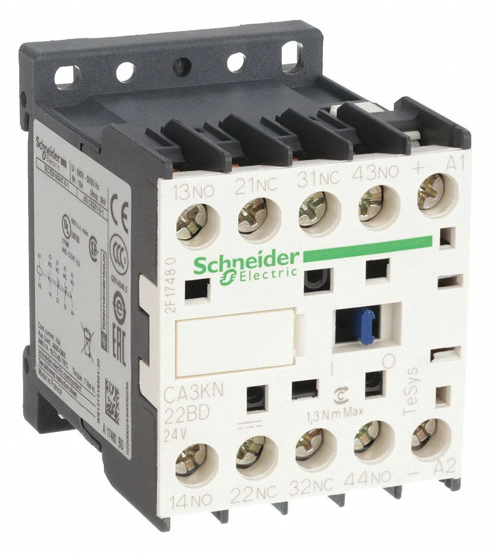Schneider Electric Schneider Electric CA3KN22BD 24V DC 10A 2NO/2NC control relay — product photo