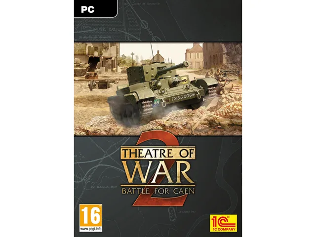 1C Publishing EU 1C Publishing EU 42444 Theatre of War 2: Battle for Caen downloadable game — product photo