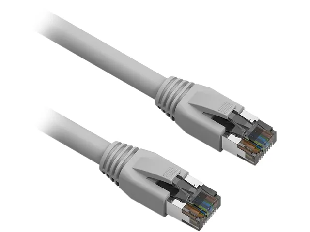 Nippon Labs Nippon Labs 60CAT8-10-24GY network ethernet cable 10 ft Cat8 24AWG 2000MHz 40Gbps Gray — product photo