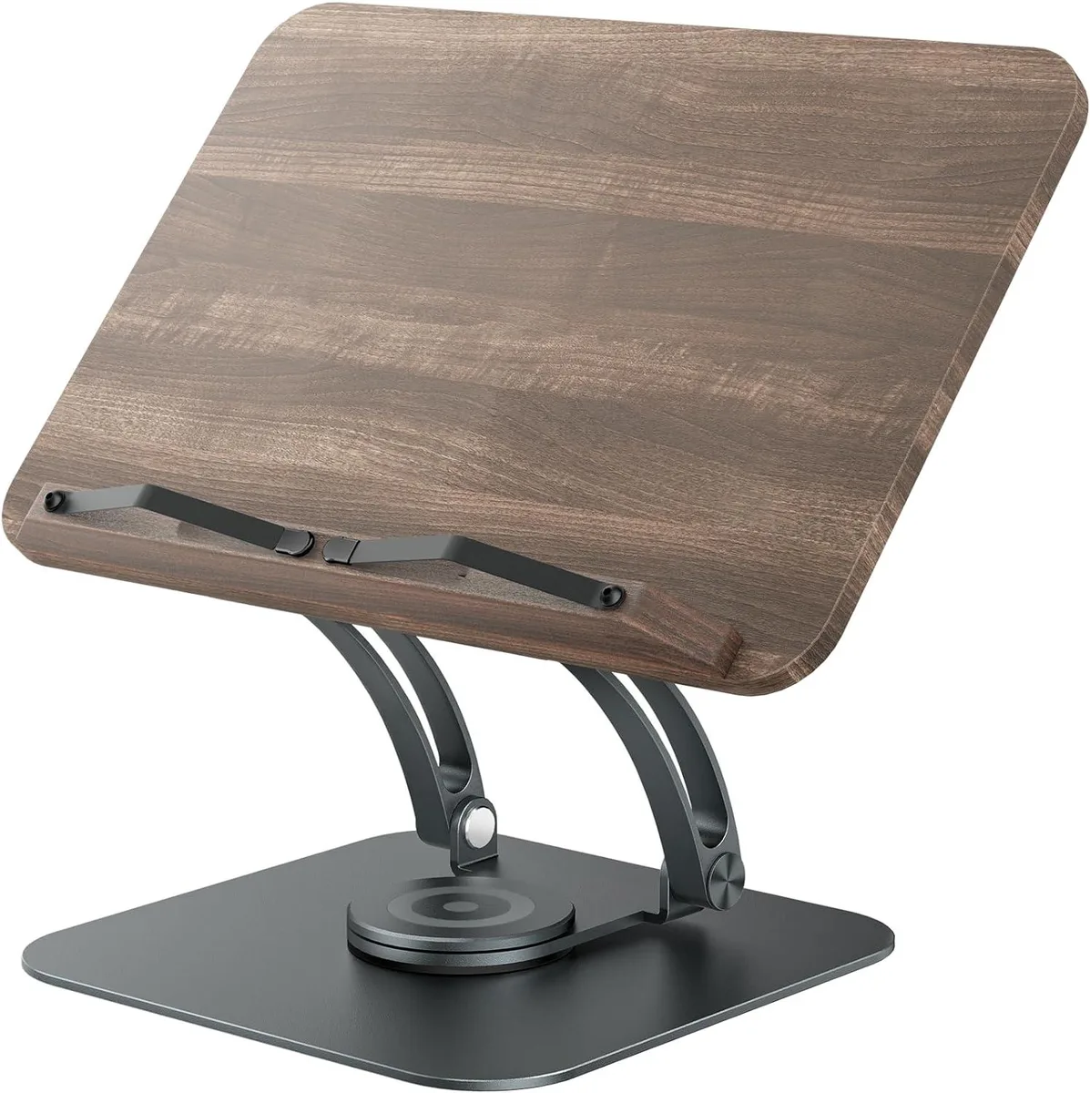 BFKK BFKK Adjustable Book Stand 360° Swivel Gray accessory — product photo