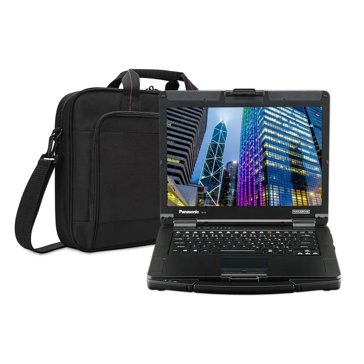 Panasonic Panasonic Toughbook 55 FZ-55 14" Touchscreen i7-1370P 16GB 1TB Wi-Fi 6E LTE Bag — product photo