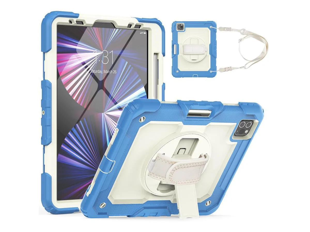 Werleo Werleo iPad Pro 11 / Air 4-5 10.9 Cover Case Blue 360° Kickstand — product photo