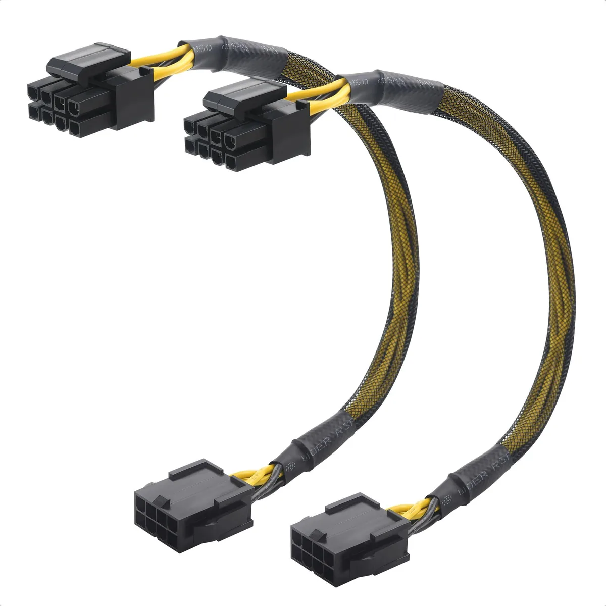  Cable Matters 104080x2 8 Pin EPS CPU Extension Cable 10 Inches 2-Pack — product photo