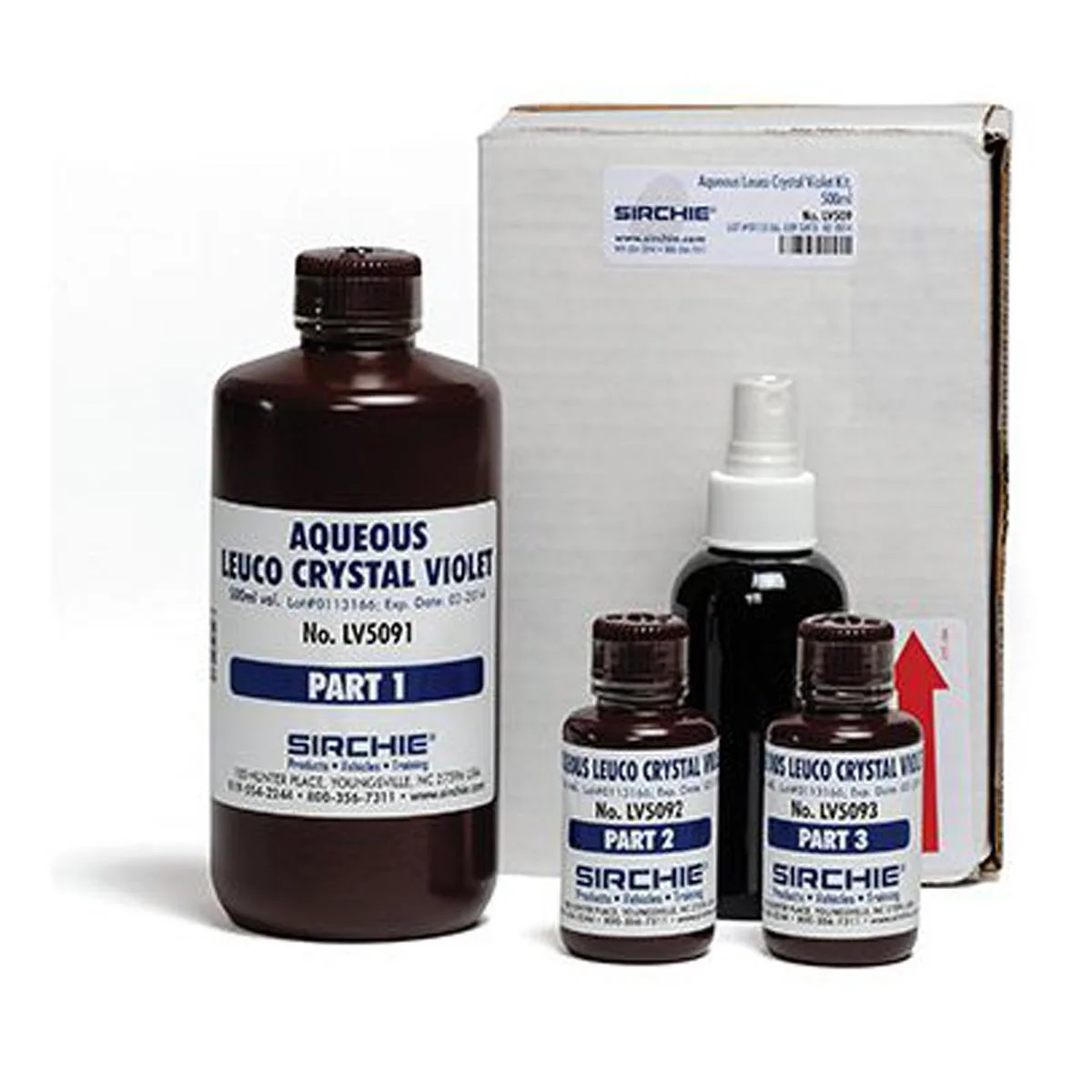 Sirchie Sirchie Aqueous Leuco Crystal Violet Kit LV509 500 mL — product photo