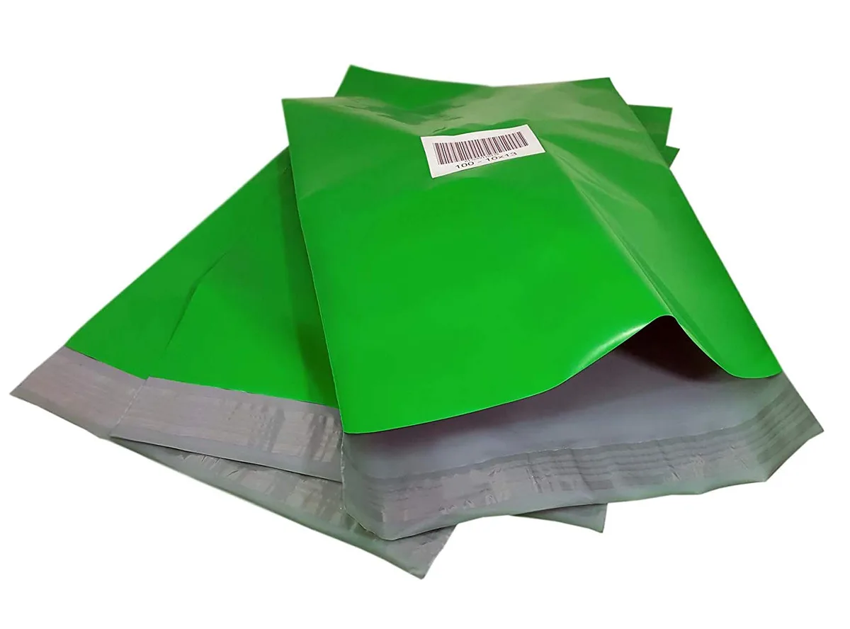 iMBAPrice iMBAPrice Poly Mailers 10 x 13 inch 100 Bags Green — product photo