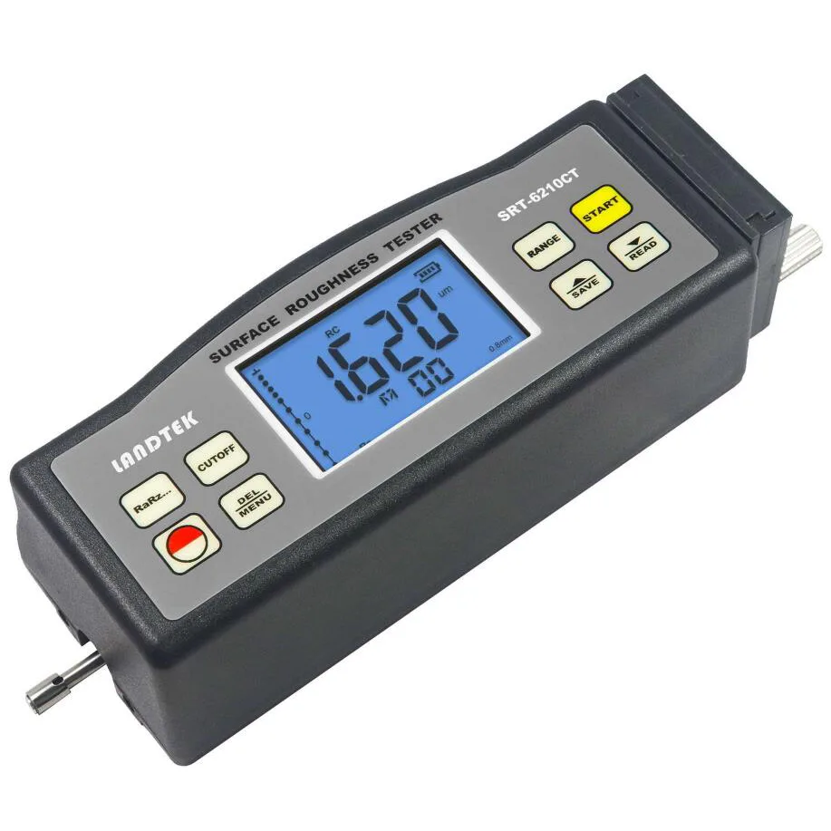 Red Landtek SRT-6210CT concrete surface texture tester in box