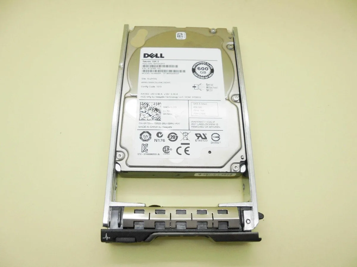 DELL DELL ST9600205SS 600GB 10K SAS 2.5" internal hard drive — product photo