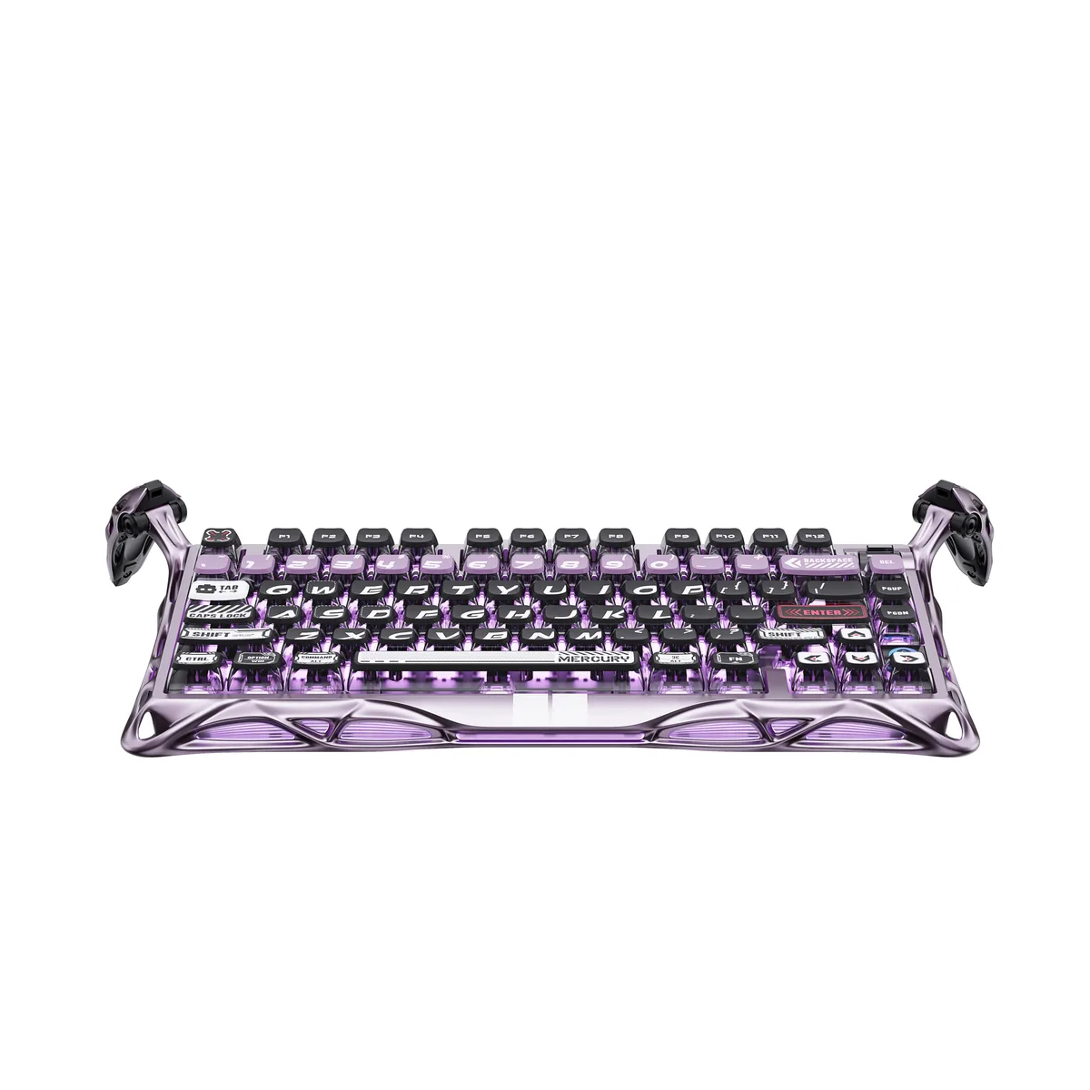 GravaStar GravaStar V75 PRO Iron Purple Magnetic Switch Gaming Keyboard — product photo