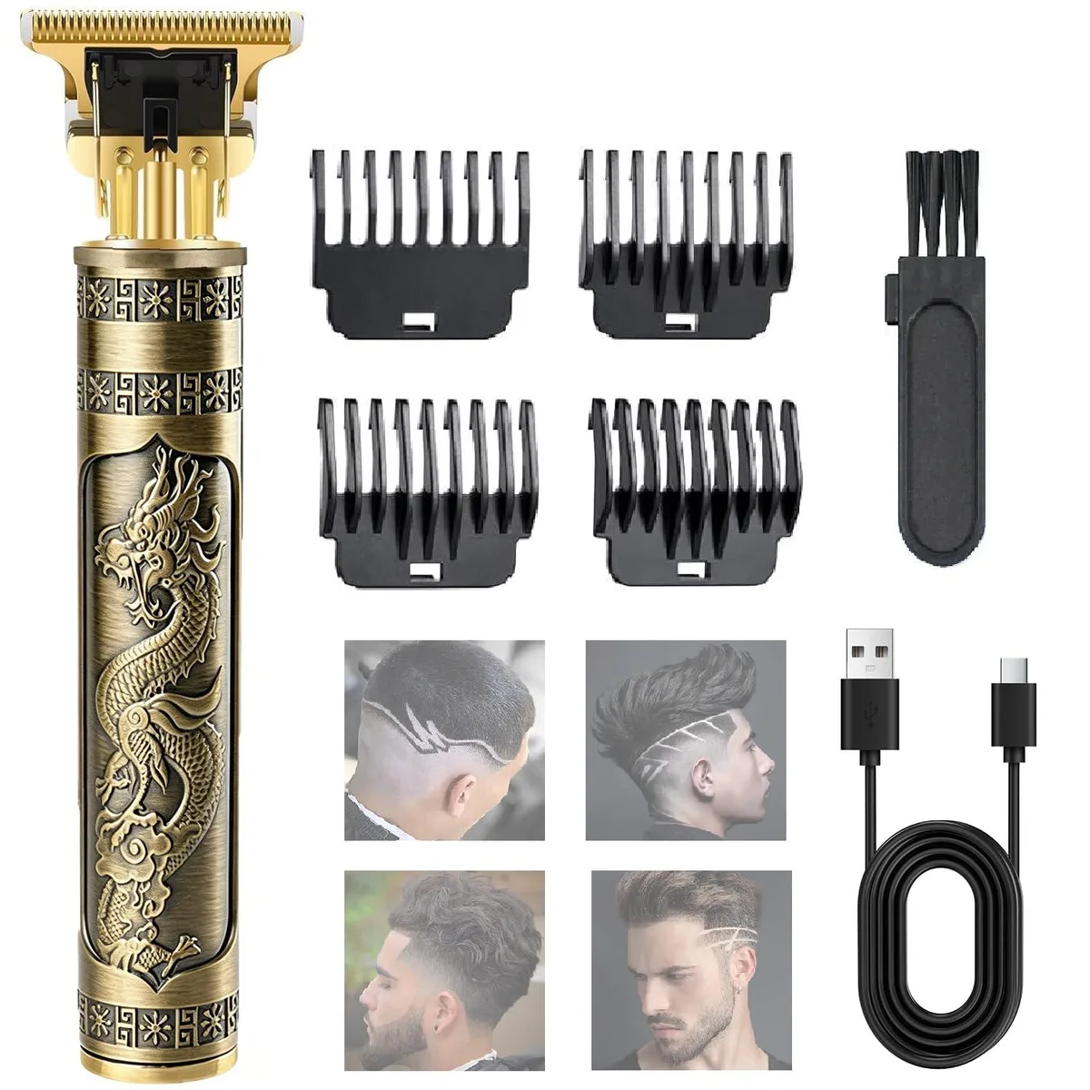 KDYNIX KDYNIX KD-MT01-Loong Trimmers for Men 5 heads 9000 RPM 1.5–4 mm combs — product photo