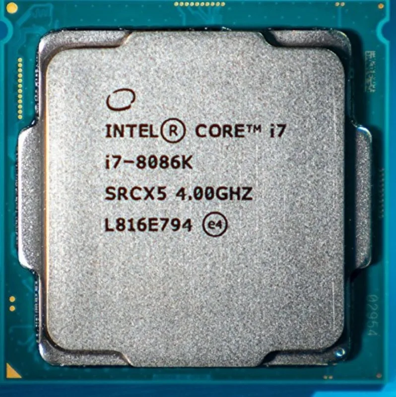 Intel Core i7-8086K Limited Edition desktop processor in commemorative packaging