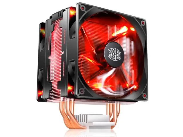 SXDOOL SXDOOL RR-T4PR-16PR-C1 Blizzard T400 Pro Red CPU Cooler — product photo
