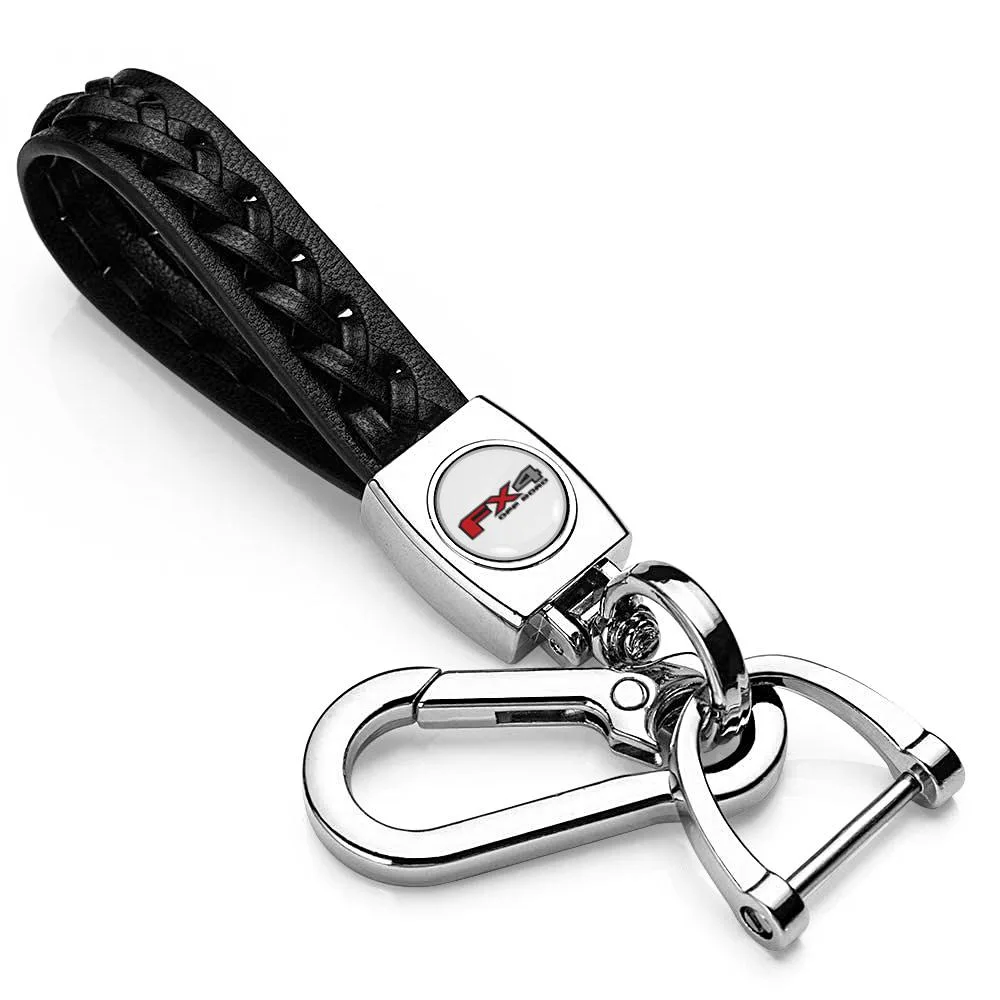 iPick Image, LLC iPick Image, LLC Ford F-150 FX4 Off Road Genuine Leather Key Chain — product photo