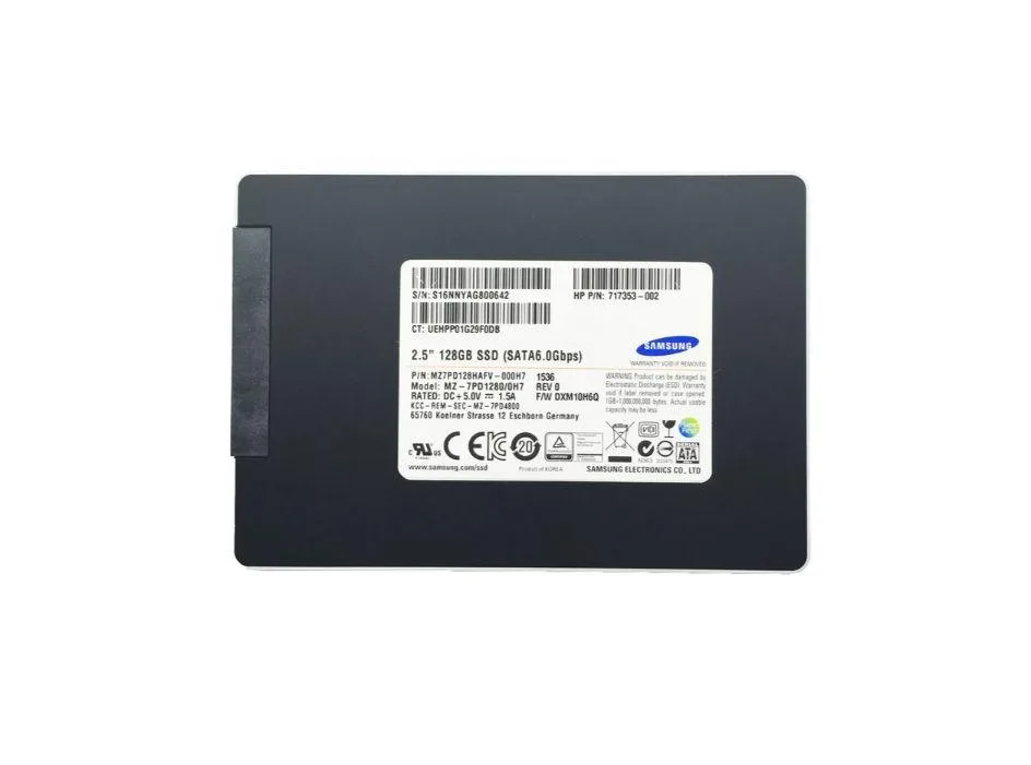 SAMSUNG SAMSUNG MZ7PD128HAFV 128GB SATA 2.5-inch internal SSD — product photo