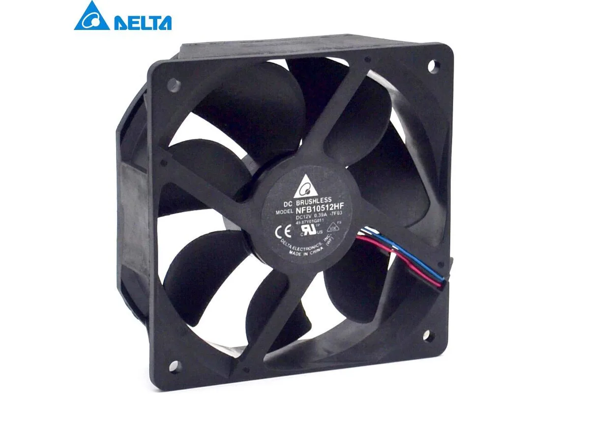 Fans Fans NFB10512HF-7F03 case fan 12V 0.39A 3-wire 5-pack — product photo