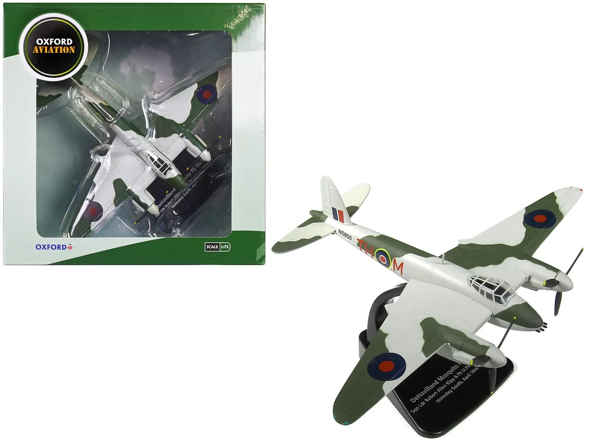 Oxford Diecast Oxford Diecast DeHavilland Mosquito FB MKVI RAF 1/72 hobby collectible — product photo