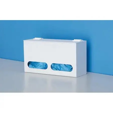 Value Brand Value Brand 3RZT5 Glove Dispenser, Styrene, White, 144 Gloves — product photo