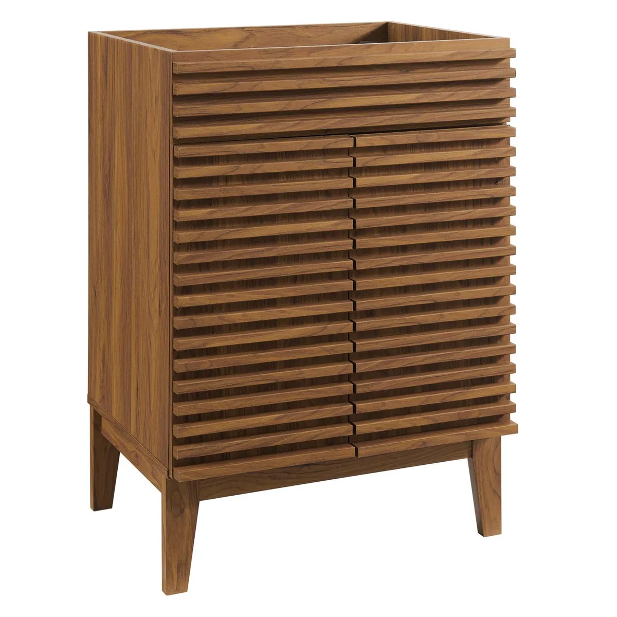 Modway Furniture Modway Furniture Render Bathroom Vanity Cabinet Walnut 18.5"L x 23.5"W x 32"H — product photo