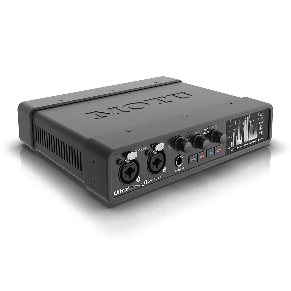 Motu Motu UltraLite-mk5 18x22 USB Audio Interface with DSP — product photo