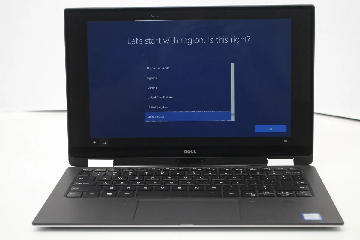DELL DELL XPS 13 9365 i5-8200Y 8GB 128GB 13.3 FHD Touch Silver — product photo