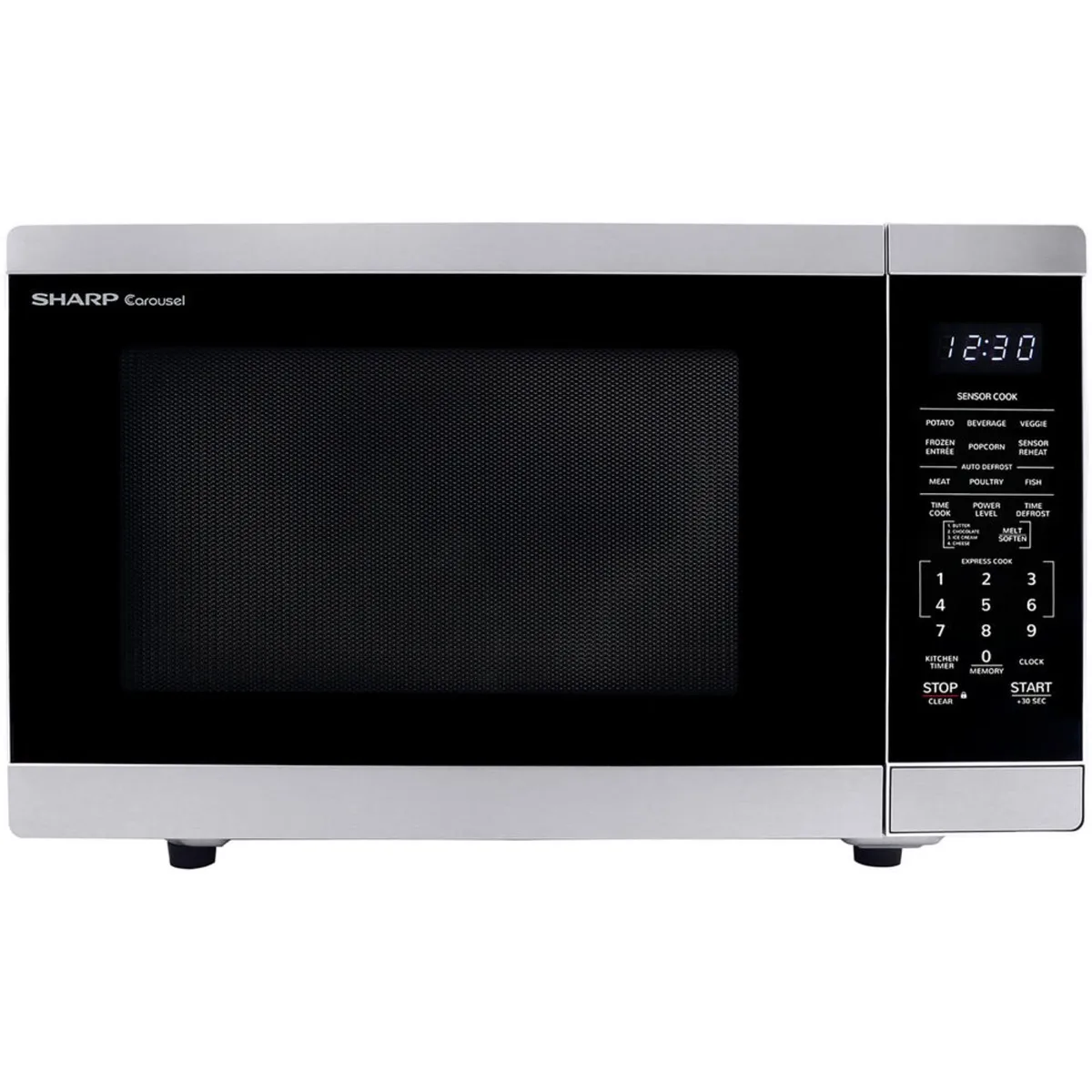 Sharp Sharp 1.4 cu. ft. 1100W Countertop Microwave, Orville Redenbacher's Certified — product photo
