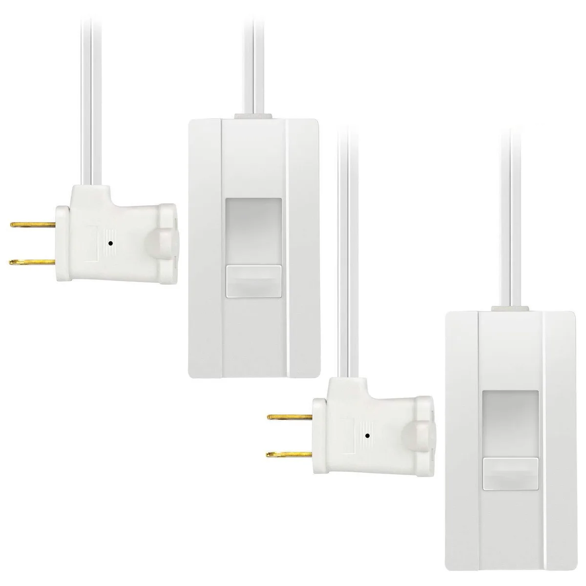 TOPGREENER TGTTDL300 Smart Plug 2 Pack 6ft Cord White — product photo
