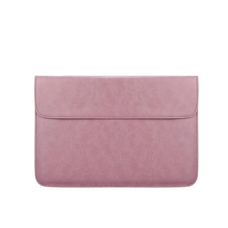 allentian allentian PU Leather Laptop Inner Bag 15.4 inch Pink — product photo