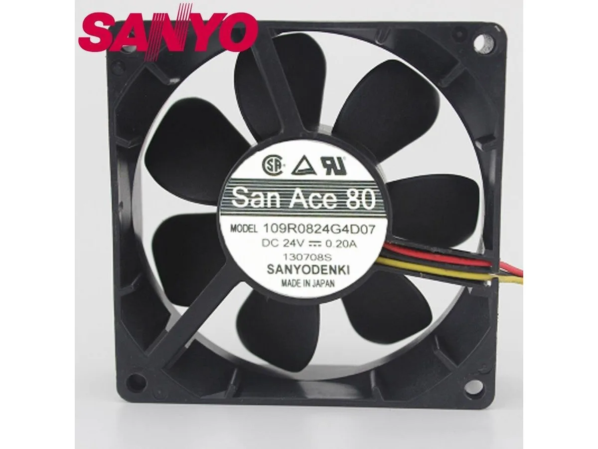 Fans Fans 109R0824G4D07 24V 0.2A 8025 80mm case fan — product photo