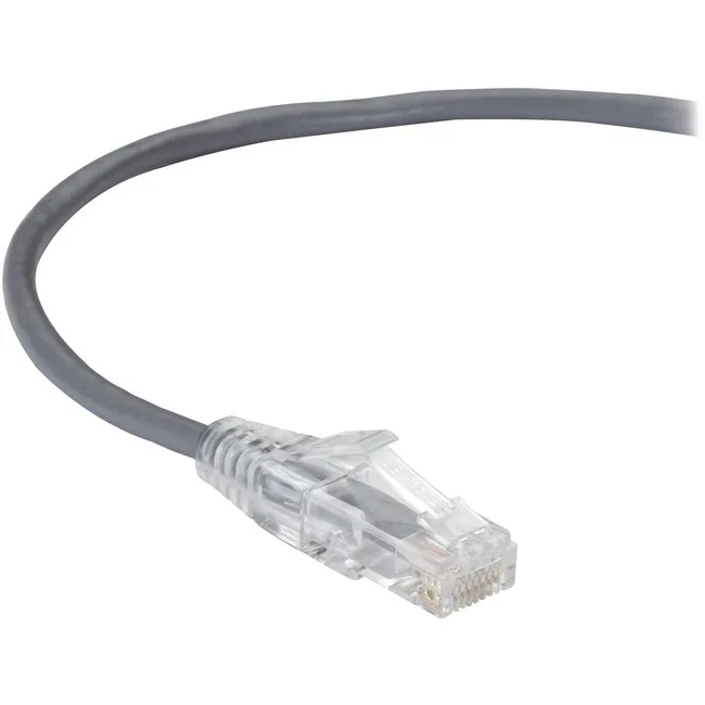 Black Box Corporation Black Box Corporation C6APC28-GY-03 Cat 6A 28 AWG 3 ft UTP network ethernet cable — product photo