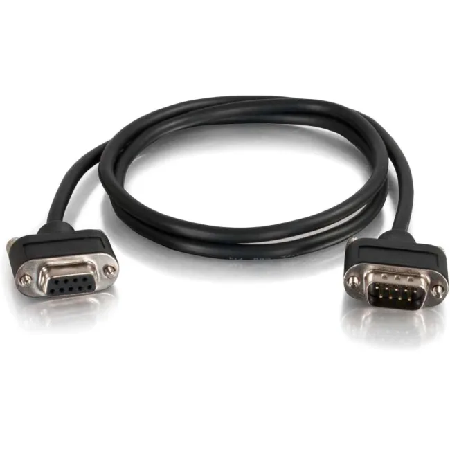 Cables To Go Cables To Go 52157 6 ft serial cable DB9 M/F 28 AWG 1.25 in low profile CMG — product photo