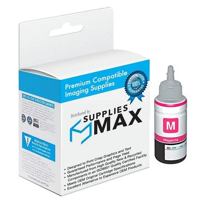 SuppliesMax SuppliesMax T664320 Magenta Dye Ink Bottle 70ml 6500 Pages — product photo