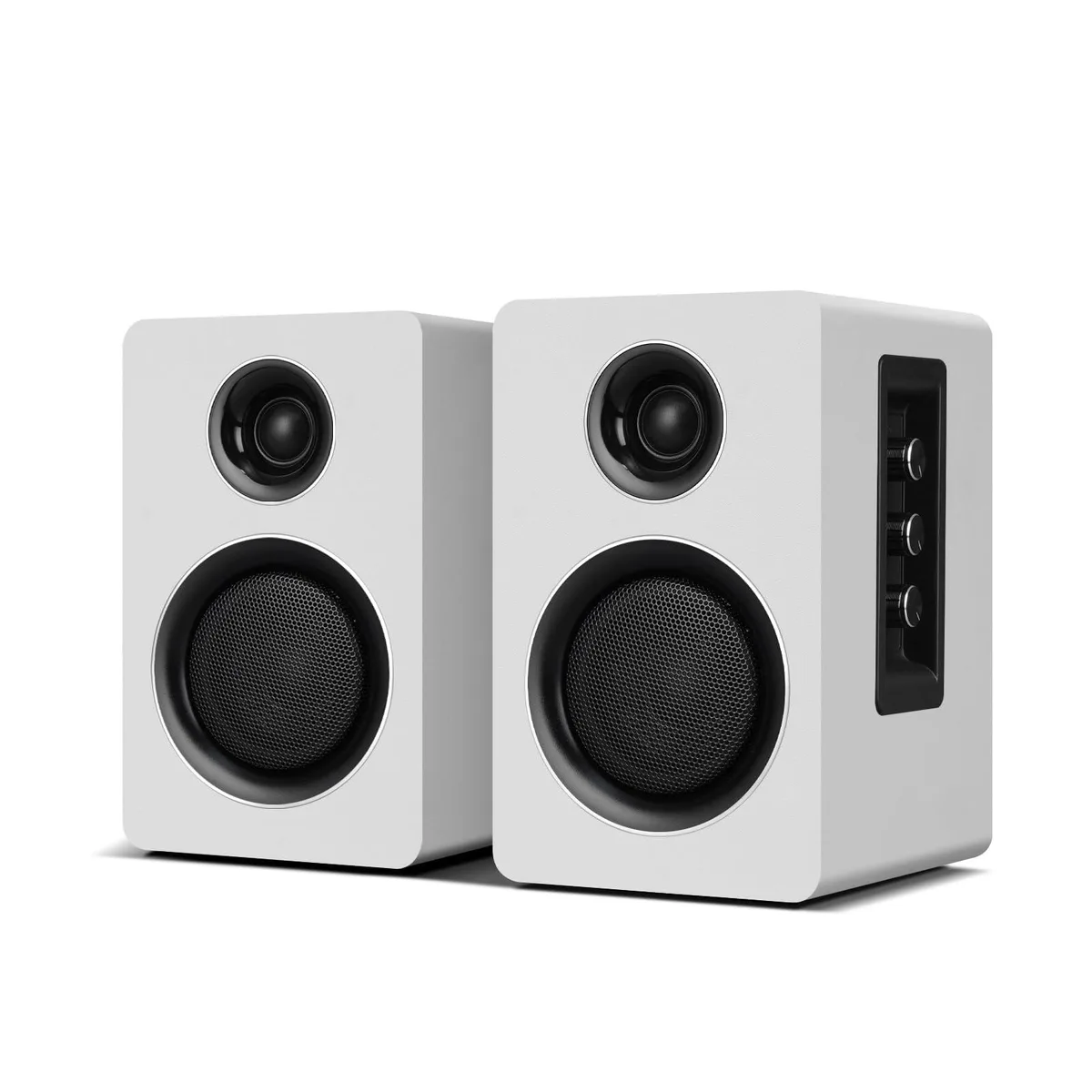 ZQMMSPK K40 2.0 Bookshelf Speakers White 60W Bluetooth 5.3 — product photo