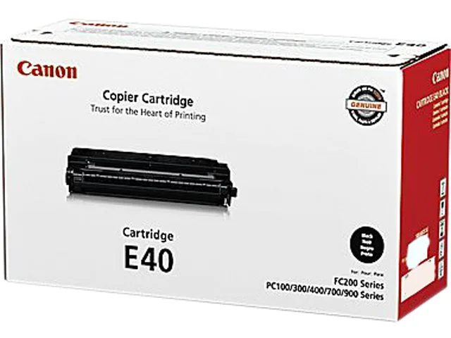 Canon Canon 1491A002 E40 Black Toner Cartridge 4000 Pages — product photo